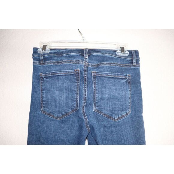 Loft modern skinny ankle jeans medium size ash - size 26in - Picture 6 of 9